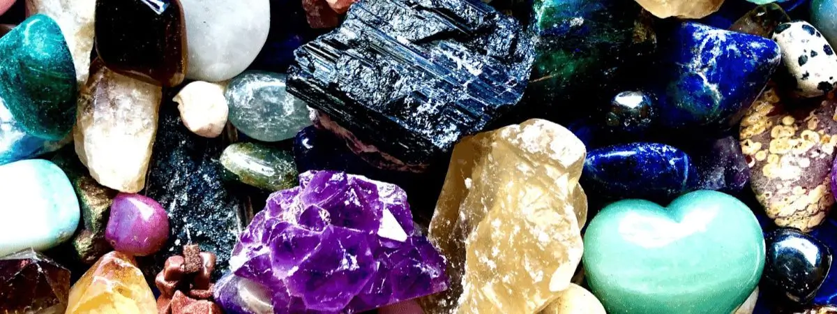 Crystals used in Crystal Water Bottles
